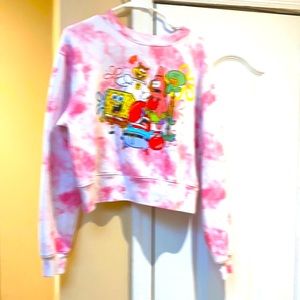 🍁Nickelodeon Spongebob Squarepants long sleeved sweater
